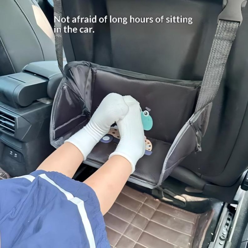 Car Accessories For Road Trip - Adjustable Portable Car Travel Foot Rest