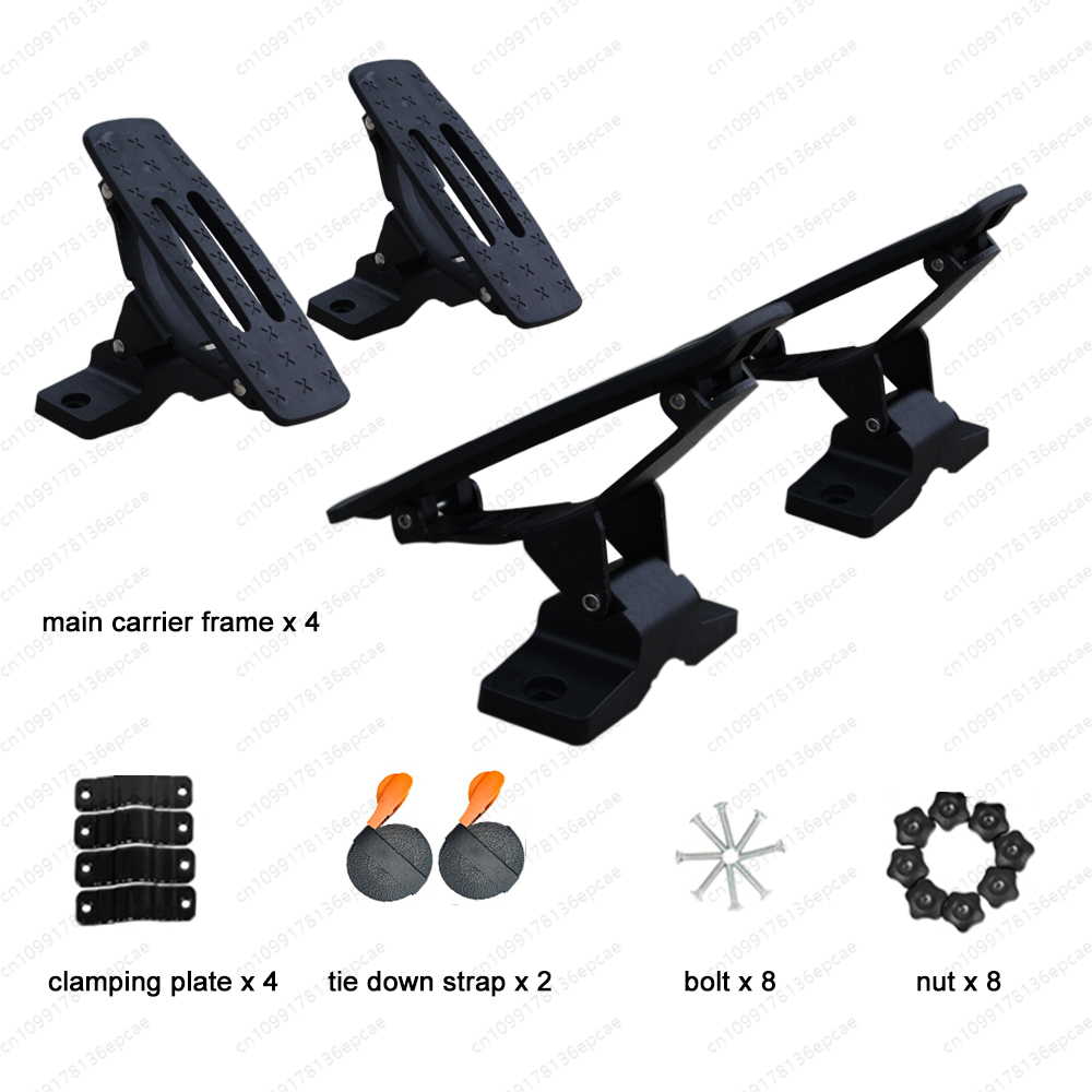 Car Roof Rack Cross Bar - Universal Kayak Saddle Canoe Roof Rack