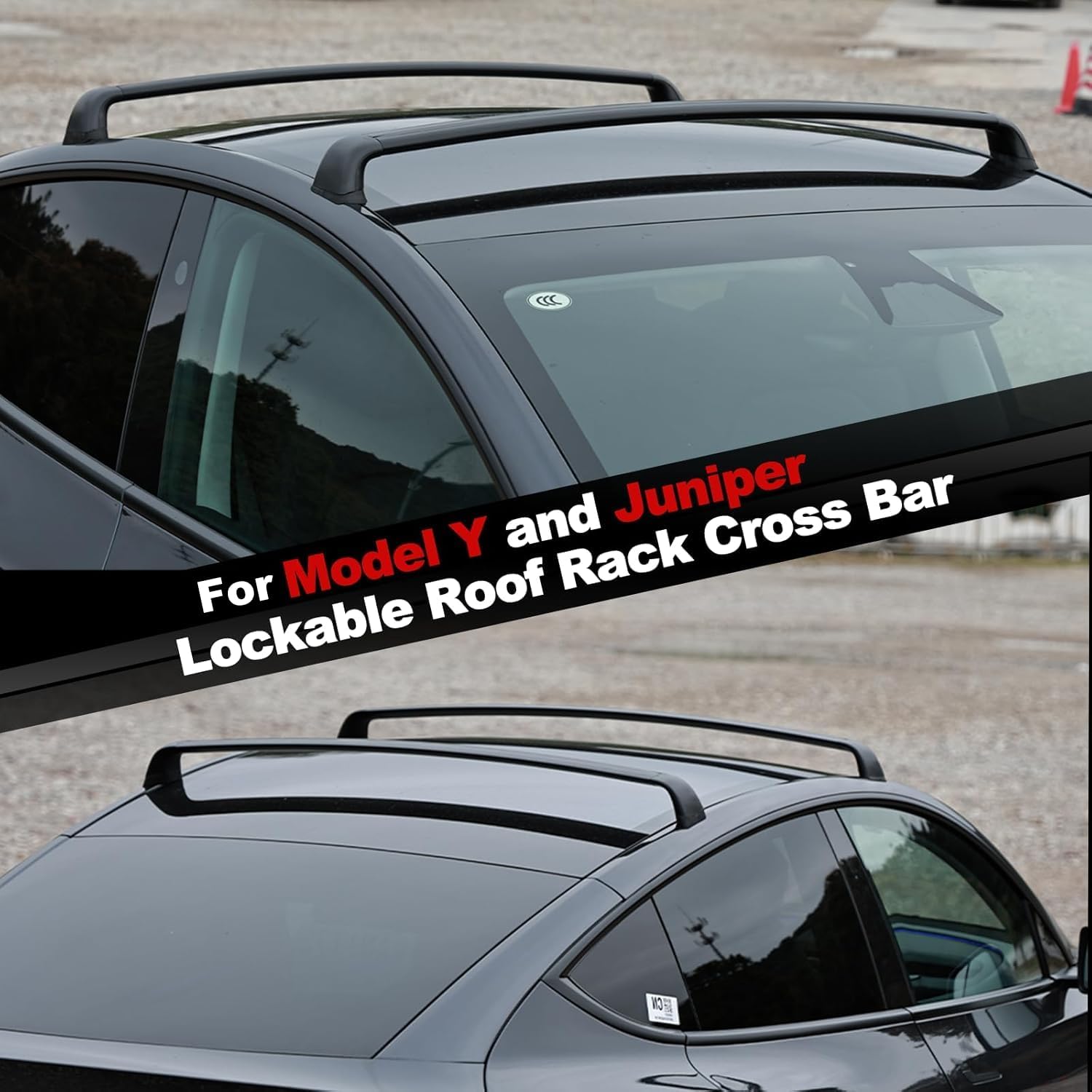 Car Roof Rack Cross Bar - For Tesla Model Y Juniper Roof
