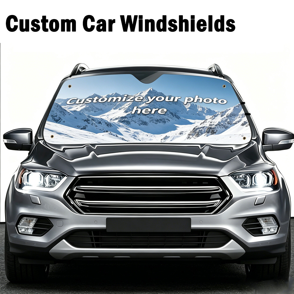 Car Accessories Useful - Personalized Car Sun Visor with Your