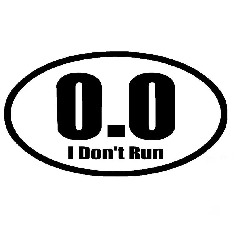 Car Accessories For Road Trip - New Design 0.0 I Don't Run
