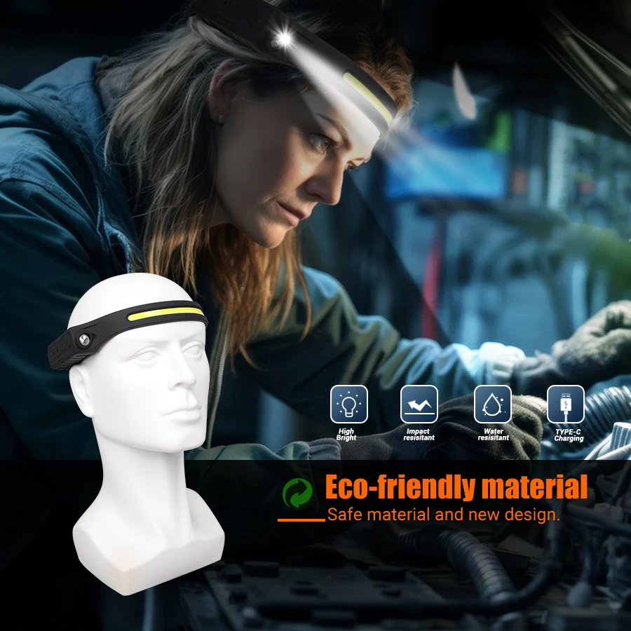 Rechargeable Headlight Motion  - Led Headlight Bulbs 评论和价格