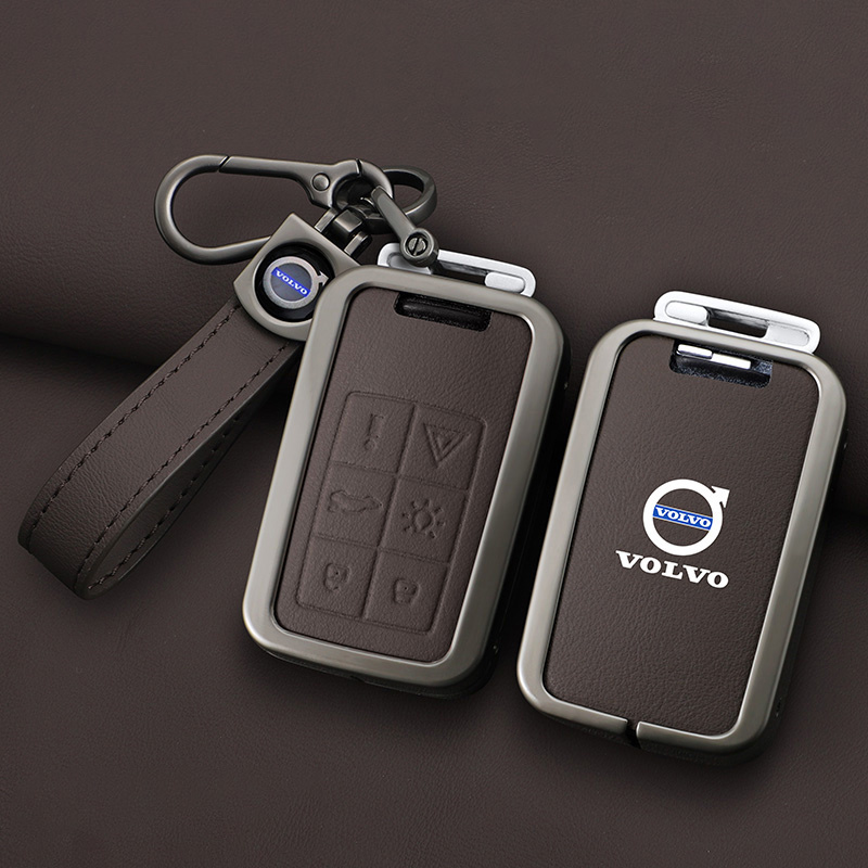 Zine Alloy Car Key Case Shell  - Volvo Car Accessories Xc90 评论和价格