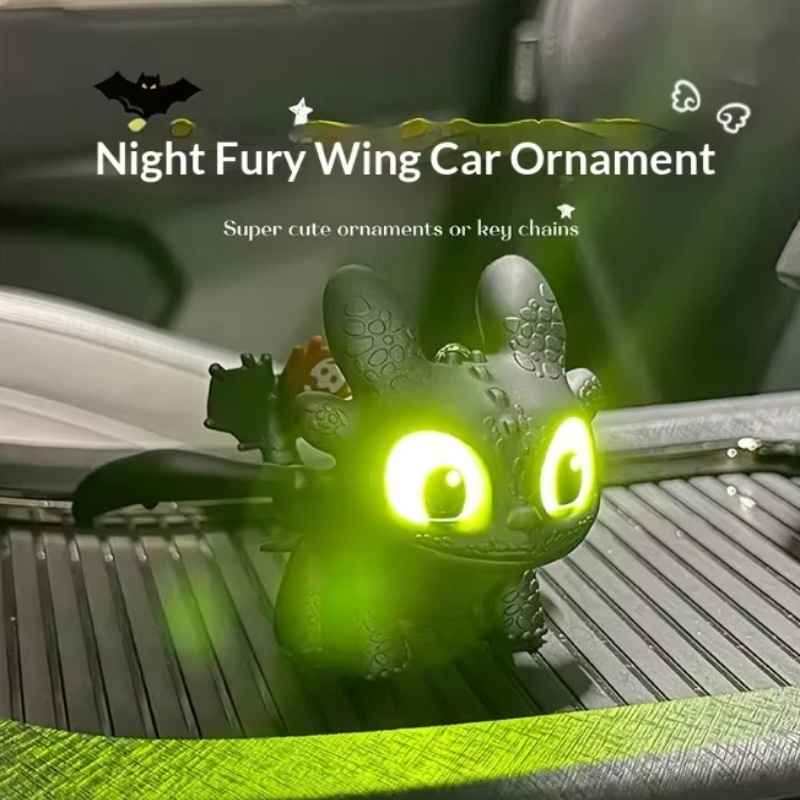 Genuine Cute Glowing Toothless - Car Accessories Parts 评论和价格