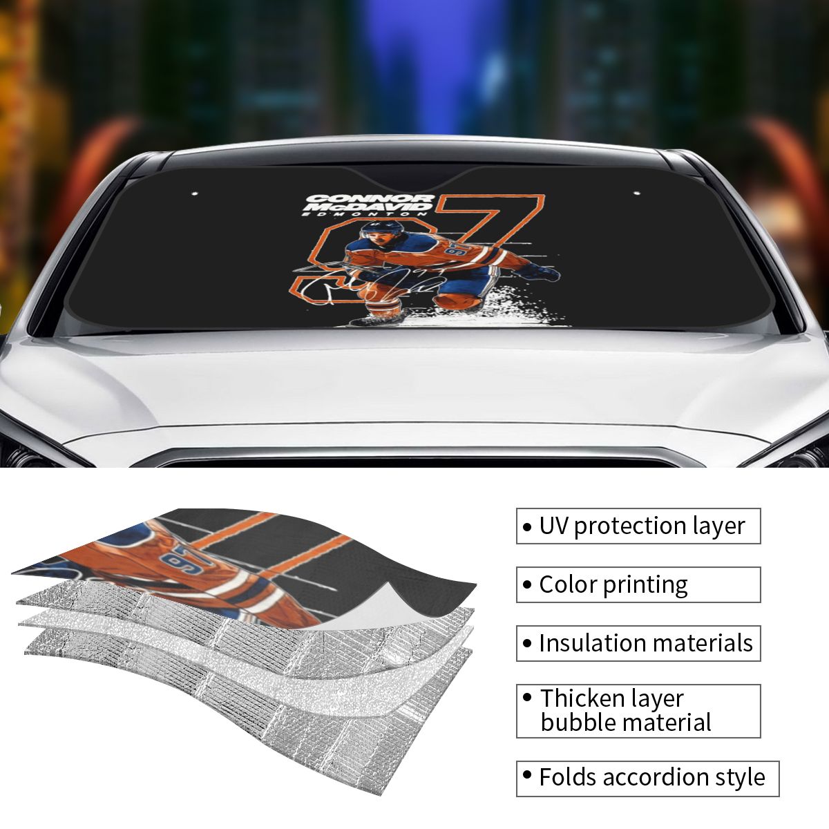 Connor McDavid 97 For Edmonton - Car Accessories Edmonton 评论和价格