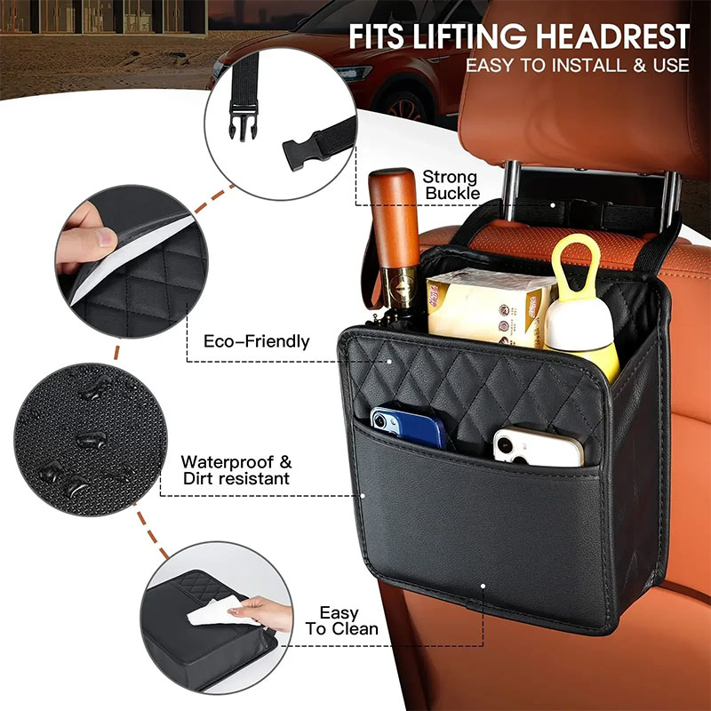 Slim Car Backseat Trash Bag -  - Car Accessories Useful 评论和价格