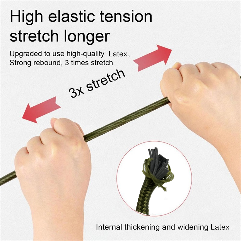 30-210cm 7mm Packing Ropes Ela - Car Accessories For Road Trip 评论和价格