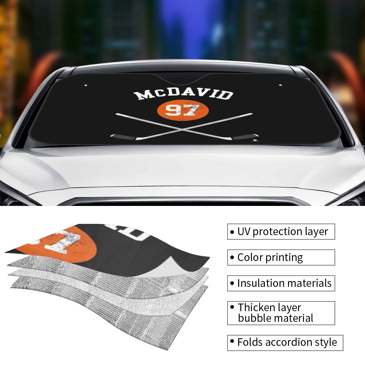 Connor McDavid 97 For Edmonton - Car Accessories Edmonton 评论和价格