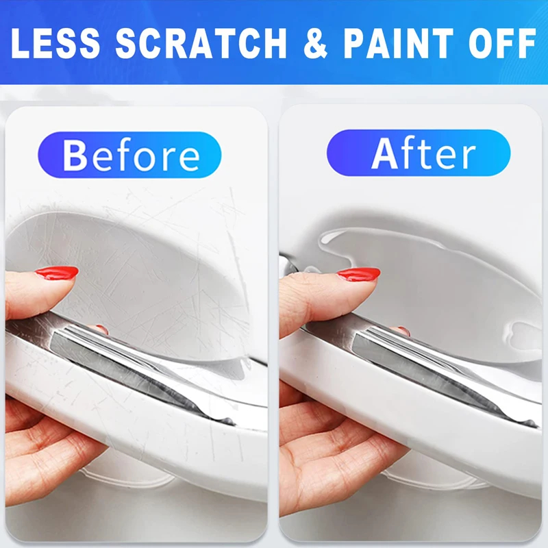 8Pcs Car Door Handle Anti-Scra - Car Accessories Tape 评论和价格