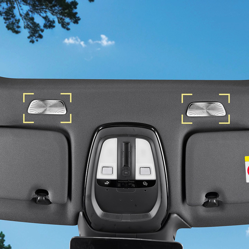 2pcs Car Roof Speaker Cover Si - Volvo Car Accessories Xc90 评论和价格
