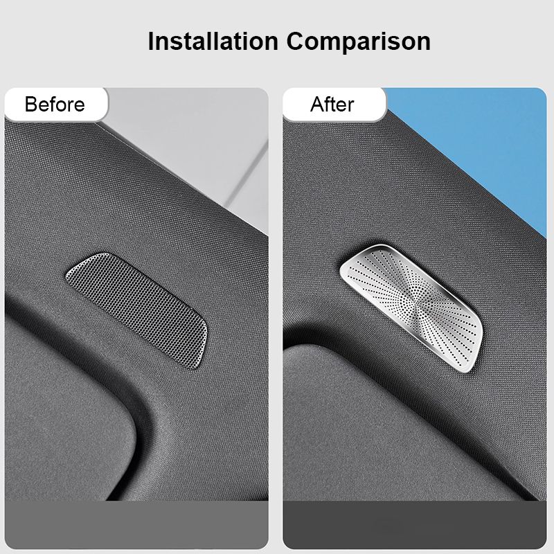2pcs Car Roof Speaker Cover Si - Volvo Car Accessories Xc90 评论和价格