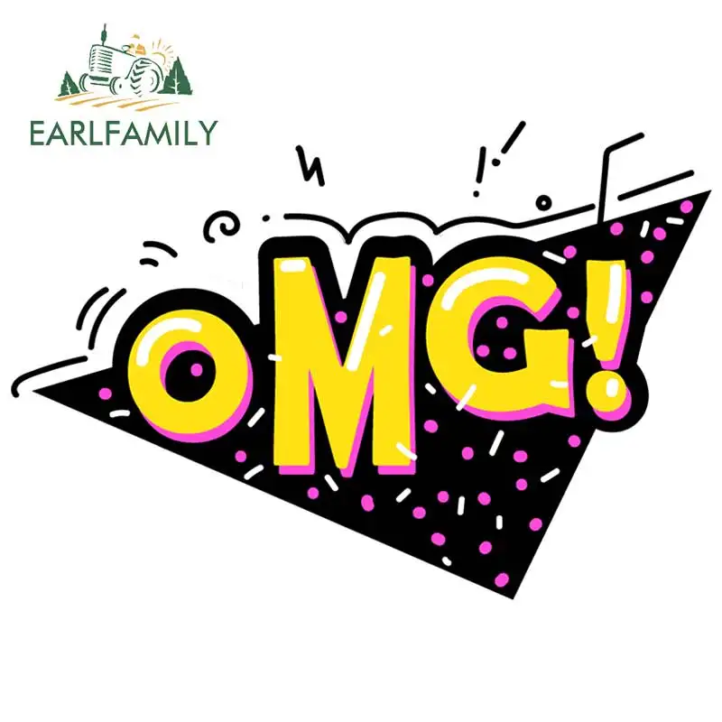 EARLFAMILY 13cm x 9cm For OMG  - Car Accessories Omg 评论和价格