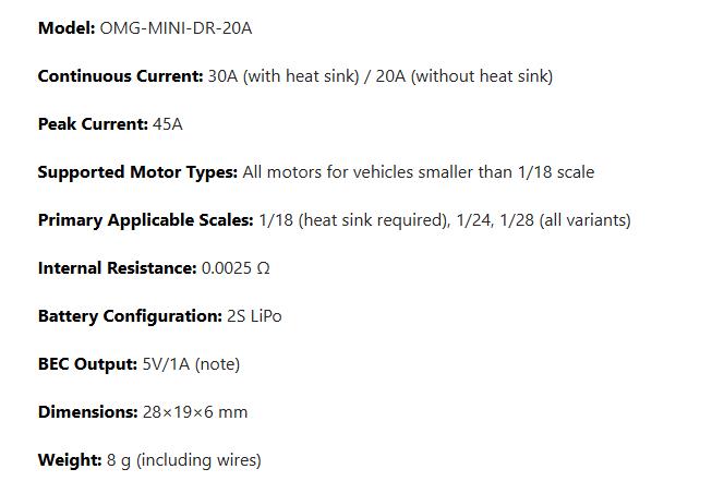1-2pcs Original OMG RAPIDO 20A - Car Accessories Omg 评论和价格