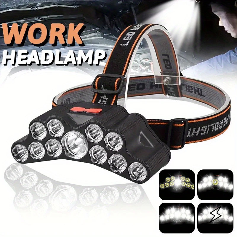 11 LED Headlamp Strong Light H - Led Headlight Bulbs 评论和价格