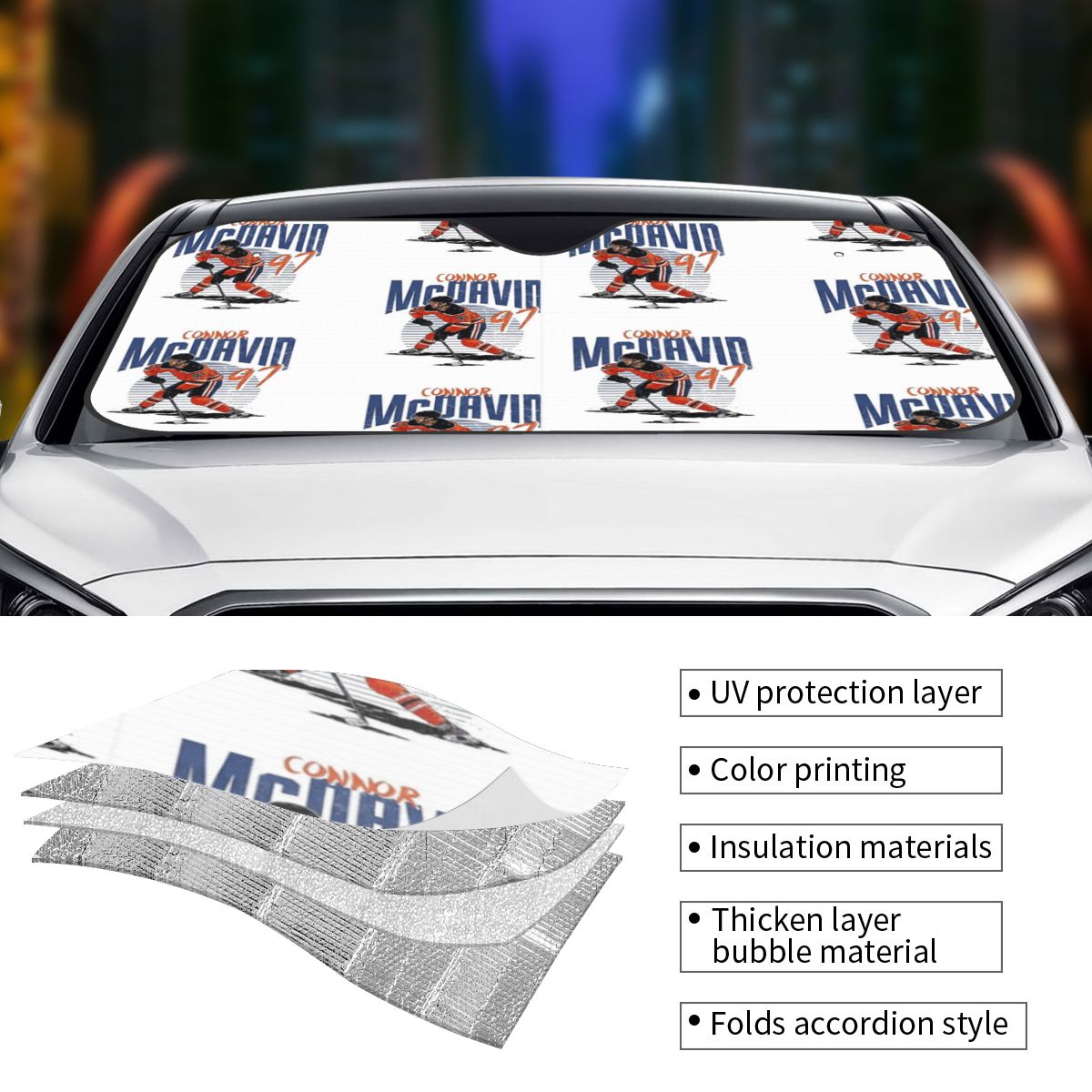 Connor McDavid 97 For Edmonton - Car Accessories Edmonton 评论和价格