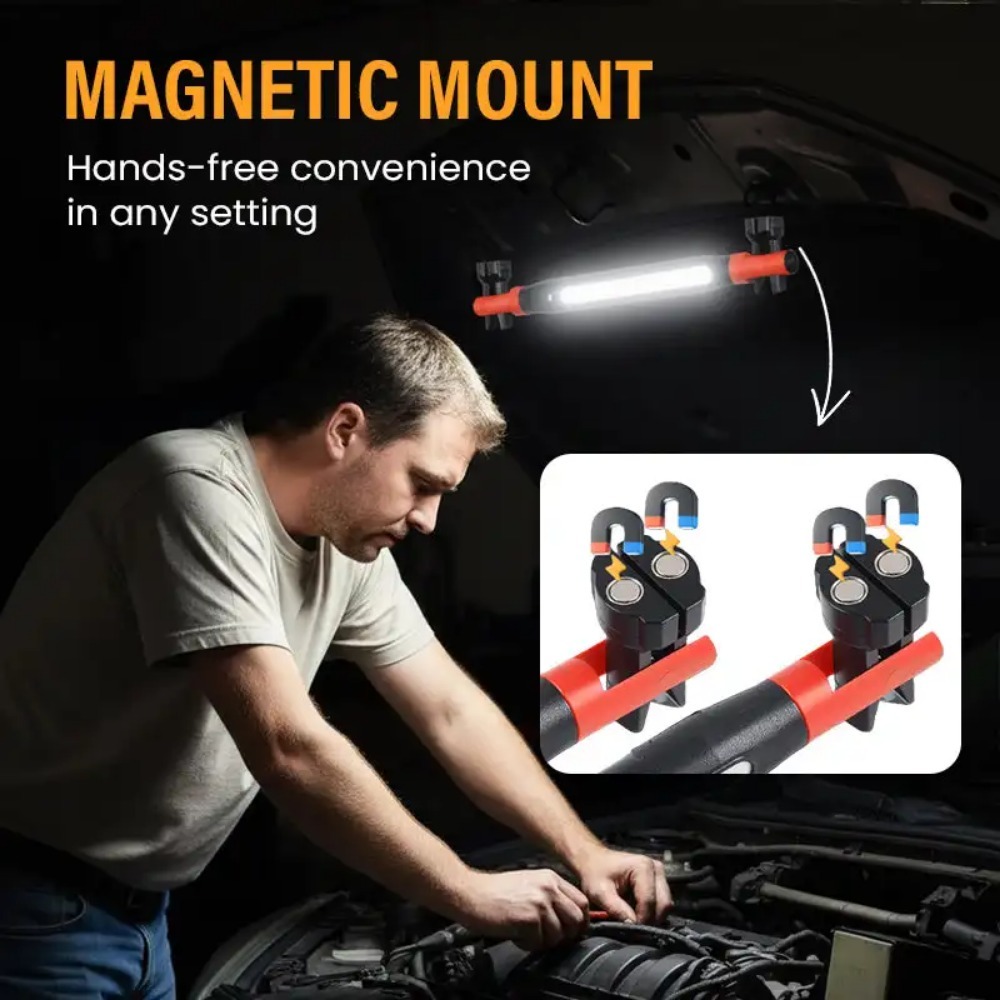 Super Bright Magnetic COB Work - Led Headlight Bulbs 评论和价格