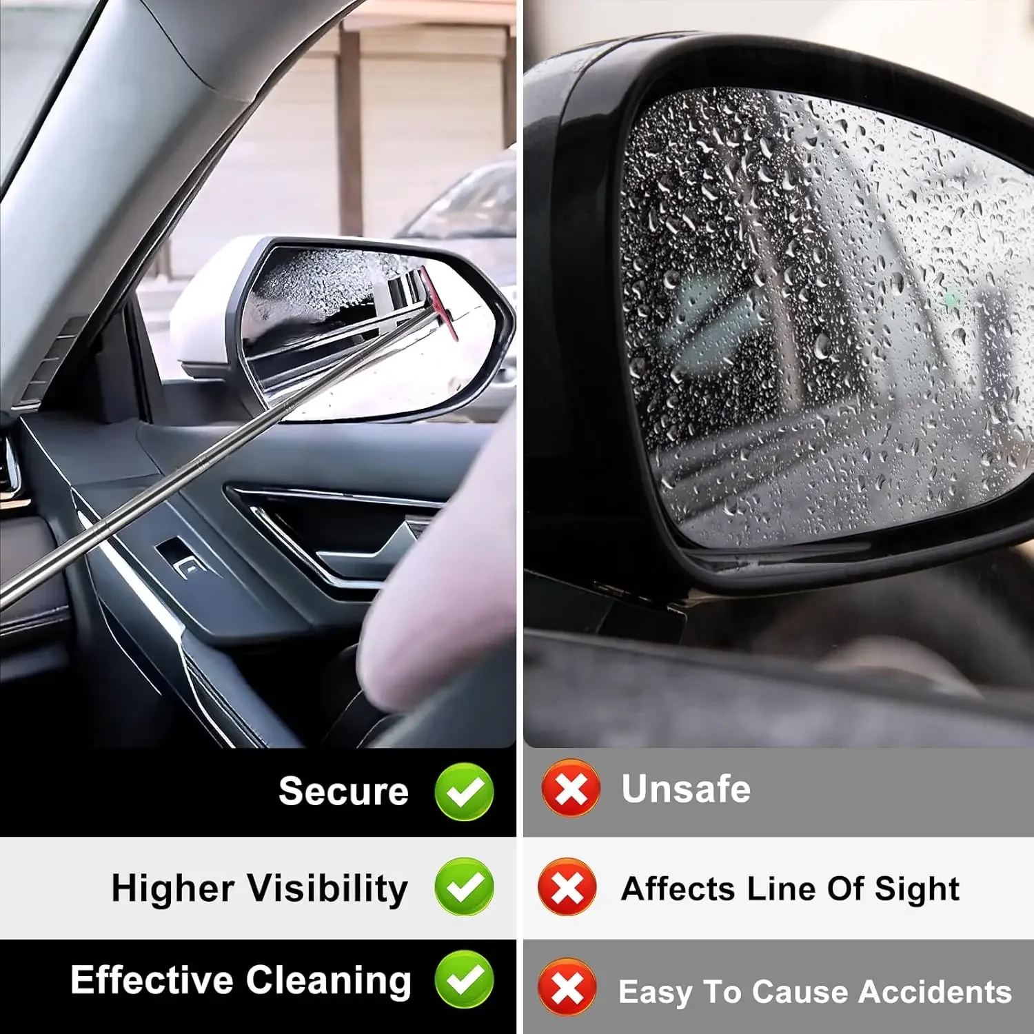 Rearview Mirror Windscreen Wip - Car Accessories Parts 评论和价格