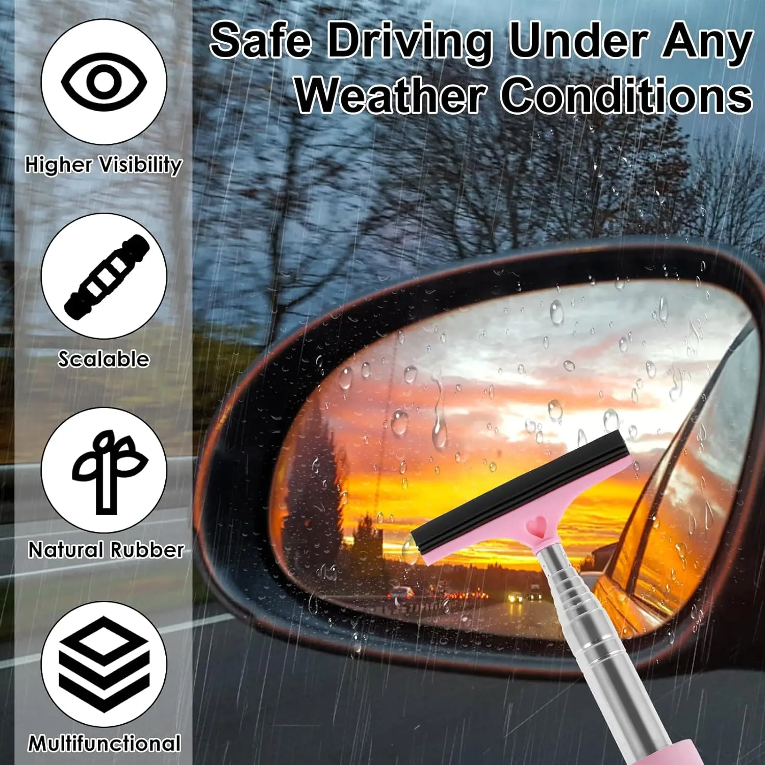 Rearview Mirror Windscreen Wip - Car Accessories Parts 评论和价格