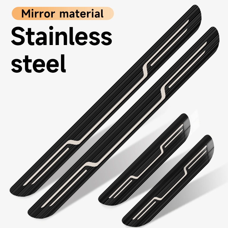Stainless Steel Car Door Sill  - Car Accessories Tape 评论和价格