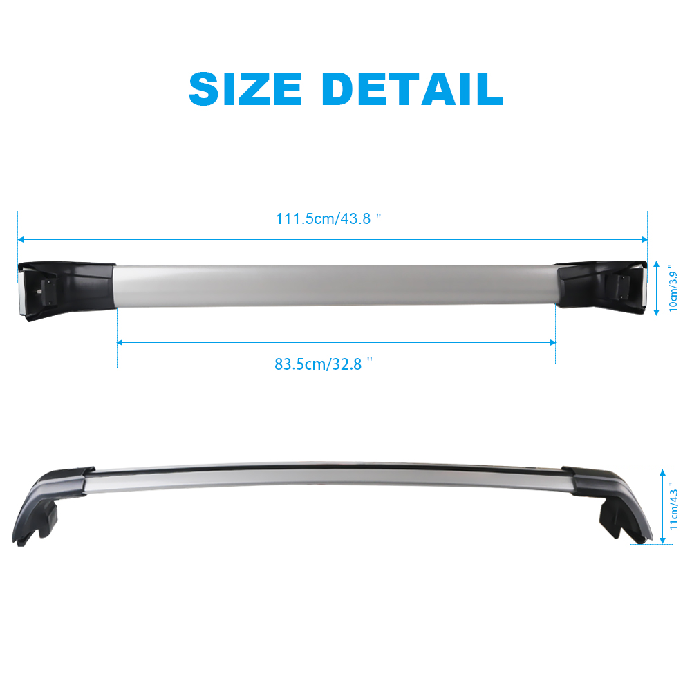 2Pcs Car Roof Rack for Volvo X - Car Roof Rack Cross Bar 评论和价格