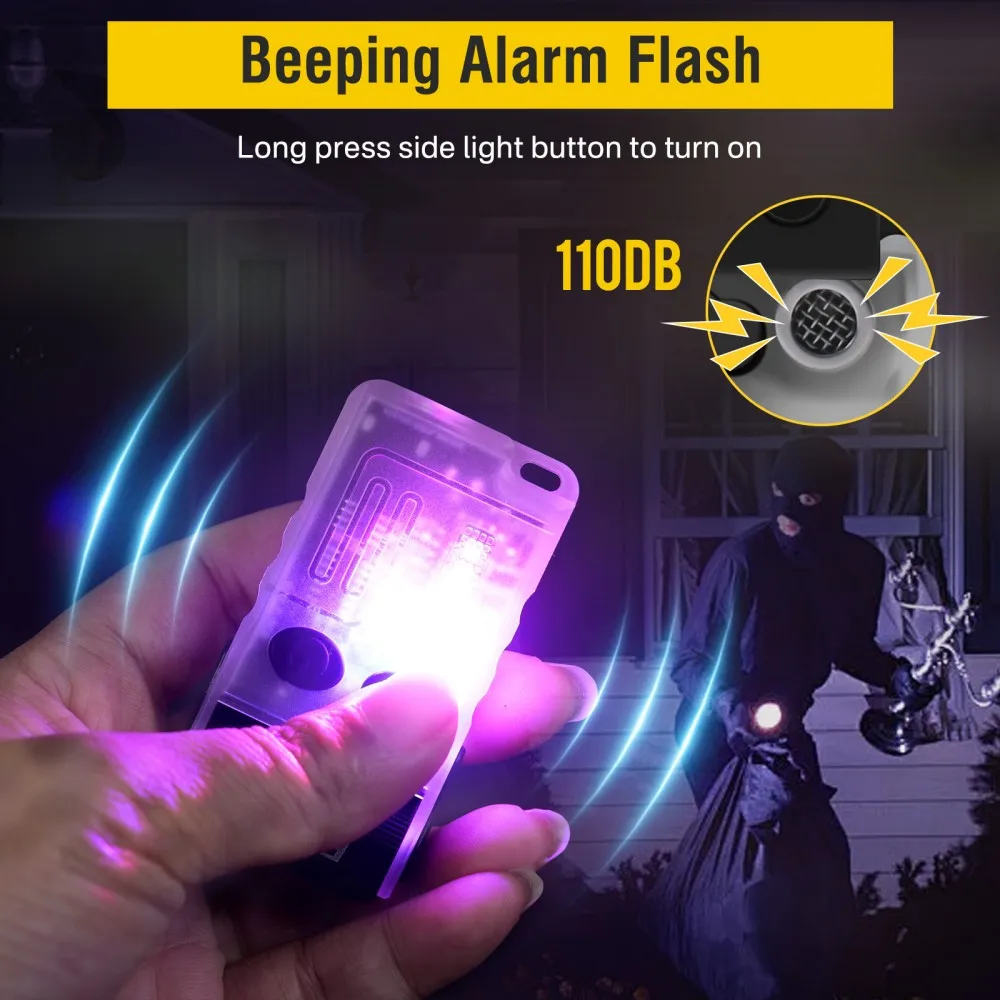 BORUiT V20 Buzzer EDC LED Keyc - Led Headlight Bulbs 评论和价格