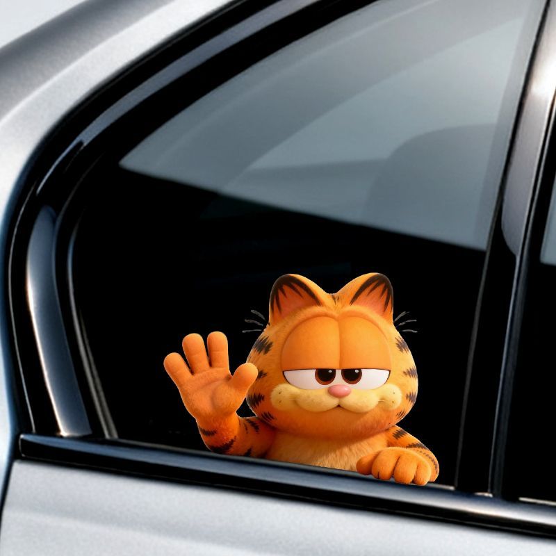 Garfield anime cartoon cute fu - Car Accessories Parts 评论和价格