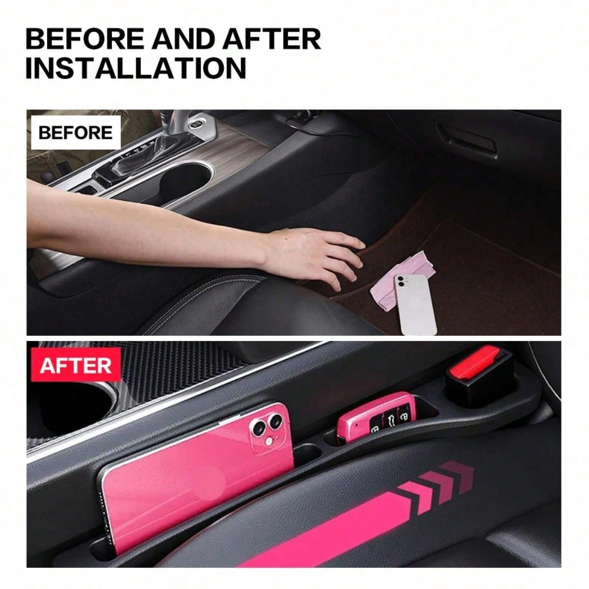 Car Seat Gap Filler Side Seam  - Car Accessories Tape 评论和价格