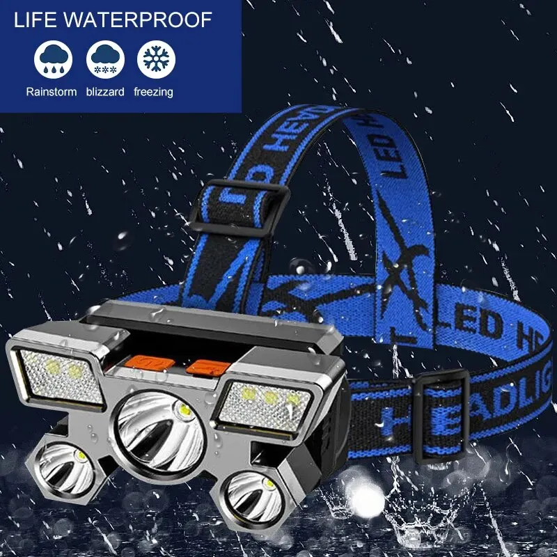 5 LED Flashlight Rechargeable  - Led Headlight Bulbs 评论和价格