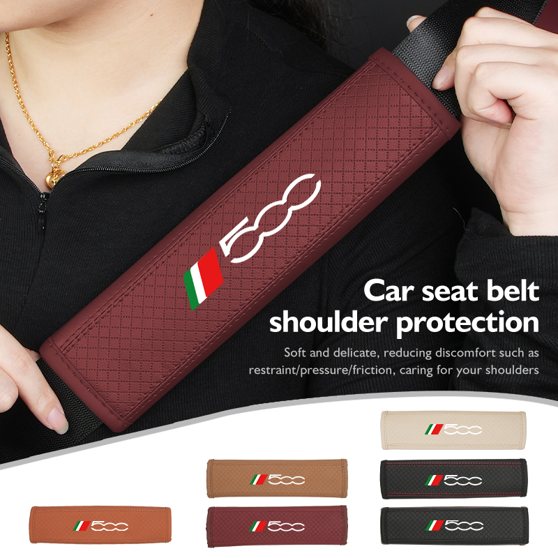 For Fiat 1/2PCS Car Seat Belt  - Car Accessories Low Price 评论和价格