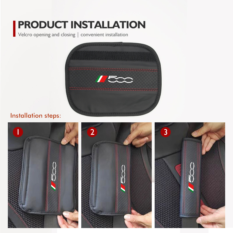 For Fiat 1/2PCS Car Seat Belt  - Car Accessories Low Price 评论和价格